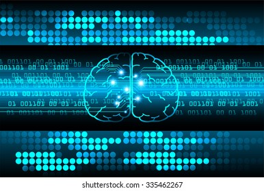 Dark blue Light Abstract Technology background for computer graphic website internet business. circuit. illustration. infographics. motion move blur.neon. Brainstorm, Brain. Bulb Ideas