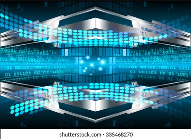 dark blue Light Abstract Technology background for computer graphic website internet and business. circuit. illustration.digital.infographics. binary code. zero one. vector.eye