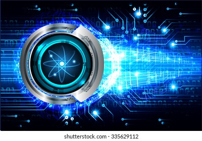dark blue Light Abstract Technology background for computer graphic website internet and business. illustration. infographics. binary code vector.Spark.molecule atom electron neutron nuclear.