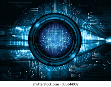 dark blue Light Abstract Technology background for computer graphic website internet and business. circuit. illustration.digital.infographics. binary code. zero one. vector.eye