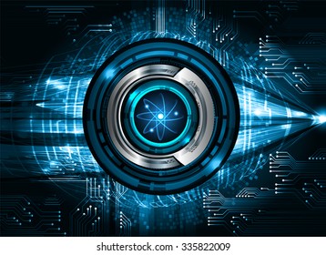 dark blue Light Abstract Technology background for computer graphic website internet and business. illustration. infographics. binary code vector.Spark.molecule atom electron neutron nuclear.
