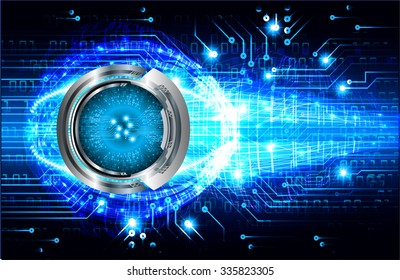 dark blue Light Abstract Technology background for computer graphic website internet and business. circuit. illustration.digital.infographics. binary code. zero one. vector.eye