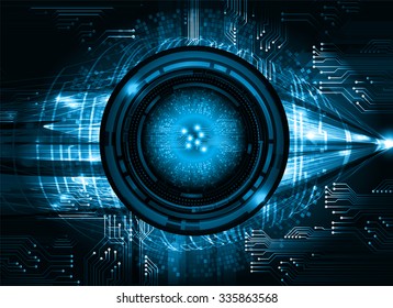 dark blue Light Abstract Technology background for computer graphic website internet and business. circuit. illustration.digital.infographics. binary code. zero one. vector.eye