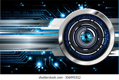 dark blue Light Abstract Technology background for computer graphic website internet and business. circuit. illustration.digital.infographics. binary code. zero one. vector.eye