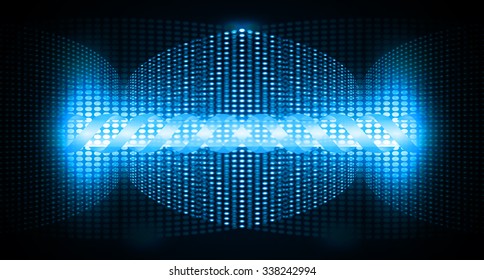 dark blue Light Abstract Technology background for computer graphic website internet and business. circuit. illustration.digital.infographics. binary code. zero one. vector.