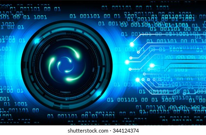 dark blue Light Abstract Technology background for computer graphic website internet business. circuit. vector illustration. infographics. motion move blur.neon.molecule atom electron neutron nuclear.