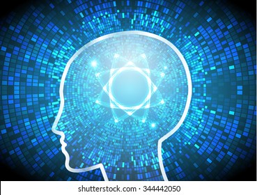 Dark blue Light Abstract Technology background for computer graphic website internet business. 