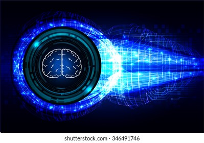 Dark blue Light Abstract Technology background for computer graphic website internet business. circuit. vector illustration. 