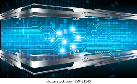 dark blue Light Abstract Technology background for computer graphic website internet business. circuit. vector illustration. abstract. infographics. motion move blur.neon. pixel. scan virus