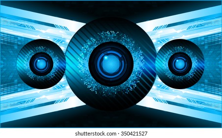 dark blue Light Abstract Technology background for computer graphic website internet business. circuit. vector illustration. abstract. infographics. motion move blur.neon. pixel. scan virus eye