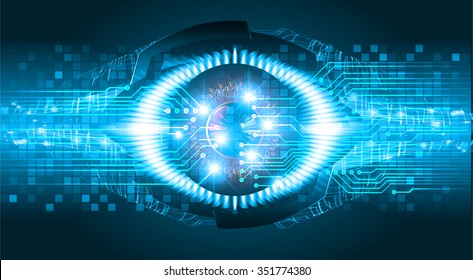dark blue Light Abstract Technology background for computer graphic website internet and business. circuit. illustration. digital. infographics. binary code. www. vector. motion move blur. eye