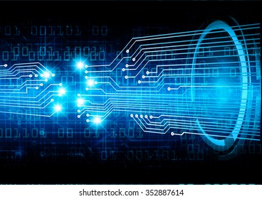 dark blue Light Abstract Technology background for computer graphic website internet and business. circuit. illustration.digital.infographics. binary code. zero one. vector