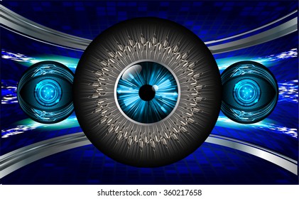 Dark blue Light Abstract Technology background for computer graphic website internet business. circuit. vector illustration. infographics. motion move blur.neon.eye