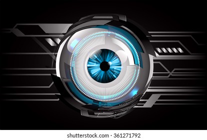 dark blue Light Abstract Technology background for computer graphic website internet and business. circuit. illustration.digital.infographics. binary code. zero one. vector.eye