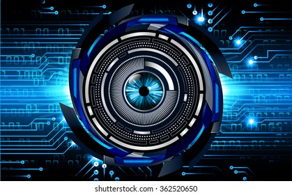 dark blue Light Abstract Technology background for computer graphic website internet and business. circuit. illustration.digital.infographics. binary code. zero one. vector.eye sac virus