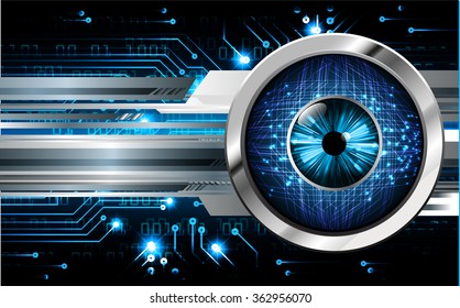 dark blue Light Abstract Technology background for computer graphic website internet and business. circuit. illustration.digital.infographics. binary code. zero one. vector.eye
