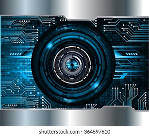 dark blue Light Abstract Technology background for computer graphic website internet and business. circuit. illustration.digital.infographics. binary code. zero one. vector.eye scan virus