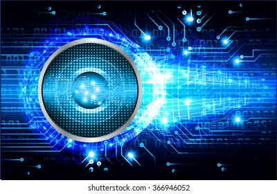 dark blue Light Abstract Technology background for computer graphic website internet business. circuit. illustration.digital.infographics. binary code. www.motion. eye scan virus