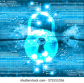 dark blue Light Abstract Technology background for computer graphic website internet and business. circuit. illustration.digital.infographics. binary code. zero one. key scan virus vector