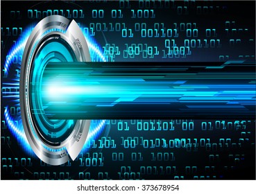 dark blue Light Abstract Technology background for computer graphic website internet business. circuit. illustration.digital.infographics. binary code. www.motion move blur. eye scan virus. vector