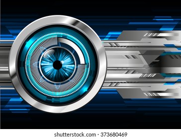 dark blue Light Abstract Technology background for computer graphic website internet business. circuit. illustration.digital.infographics. binary code. www.motion move blur. eye scan virus. vector