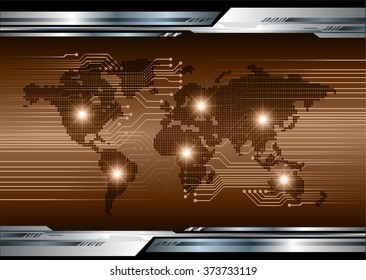 dark blue Light Abstract Technology background for computer graphic website internet business. circuit. illustration.digital.infographics. binary code. www.motion move blur. scan virus. vector brown