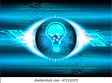 Dark blue Light Abstract Technology background for computer graphic website internet business. circuit. vector illustration. infographics. motion move blur.neon. Brainstorm, Brain. Bulb Ideas