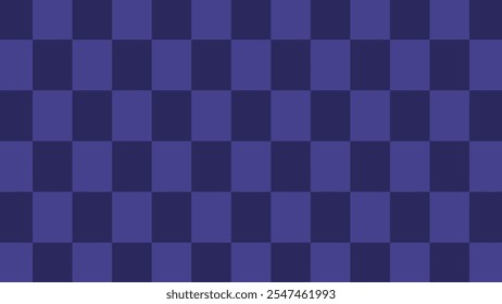 dark blue and light blue chess board pattern. Checkered squares background