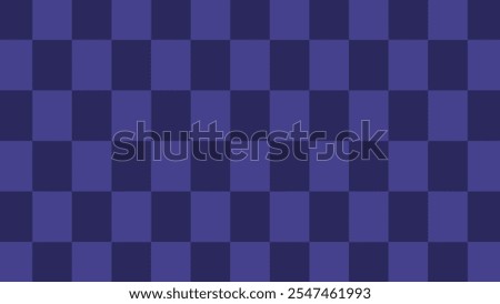 dark blue and light blue chess board pattern. Checkered squares background