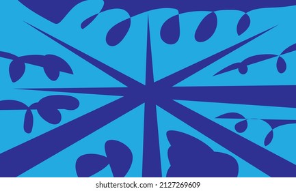 fondo de combinación de color azul oscuro y azul claro