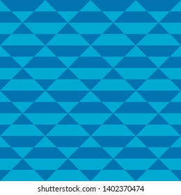 Dark blue and light blue lines squared. Squares are laid out in a pattern. Seamless pattern.