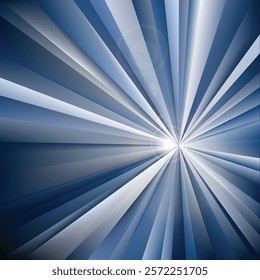 Dark Blue Light Rays Background Design