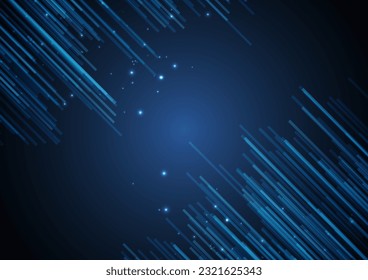 dark blue line frame background