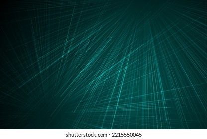 Dark blue linear abstract minimal background. Geometric vector design
