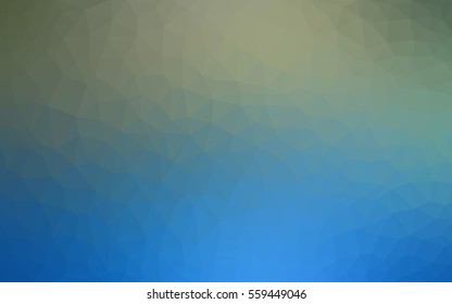 DARK BLUE Low poly crystal background. Polygon design pattern. Low poly vector illustration, low polygon background.