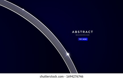 dark blue luxury template background with shiny effect, can be used for premium wedding invitation, banner, golden flyer