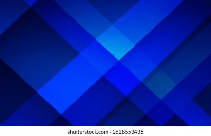 Fundo abstrato moderno azul escuro com formas geométricas. Design de banner para ilustração vetorial