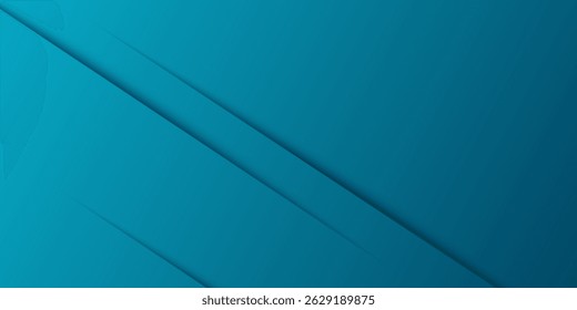 Fondo abstracto moderno azul oscuro. Anuncio ancho abstracto azul con Formas geométricas triangulares. Ilustración vectorial
