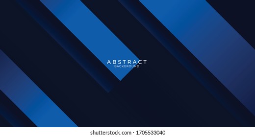 Dark blue modern business abstract background. Vector illustration design for presentation, banner, cover, web, flyer, card, poster, wallpaper, texture, slide, magazine, and powerpoint