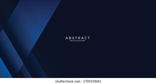 Fondo abstracto de negocios moderno azul oscuro. Diseño de ilustración vectorial para presentación, banner, portada, web, volante, tarjeta, afiche, papel tapiz, textura, diapositiva, revista y punto de poder