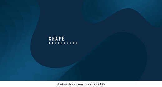 Dark blue modern business abstract background. Vector illustration design for presentations, banner, cover, web, flyer, card, poster, wallpaper, texture, slide, magazine and powerpoint