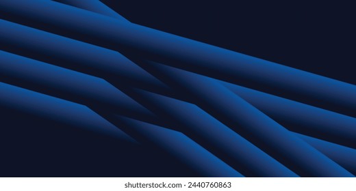 Dark blue modern business abstract background. Vector illustration design for presentation, banner, cover, web, flyer, card, poster, wallpaper, texture, slide, magazine, and powerpoint