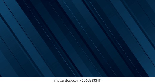 Dark blue modern business abstract background. Vector illustration design for presentation, banner, cover, web, flyer, card, poster, wallpaper, texture, slide, magazine, and powerpoint