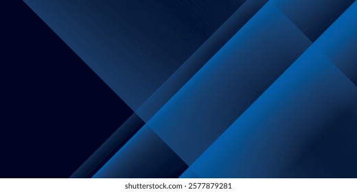 Dark blue modern business abstract background. Vector illustration design for presentation, banner, cover, web, flyer, card, poster, wallpaper, texture, slide, magazine, and powerpoint