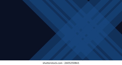 Dark blue modern business abstract background. Vector illustration design for presentation, banner, cover, web, flyer, card, poster, wallpaper, texture, slide, magazine, and powerpoint