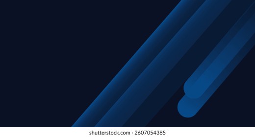 Dark blue modern business abstract background. Vector illustration design for presentation, banner, cover, web, flyer, card, poster, wallpaper, texture, slide, magazine, and powerpoint