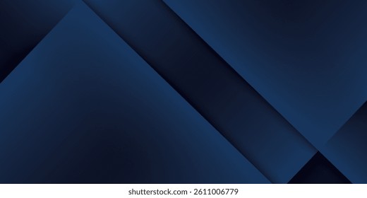 Dark blue modern business abstract background. Vector illustration design for presentation, banner, cover, web, flyer, card, poster, wallpaper, texture, slide, magazine, and powerpoint