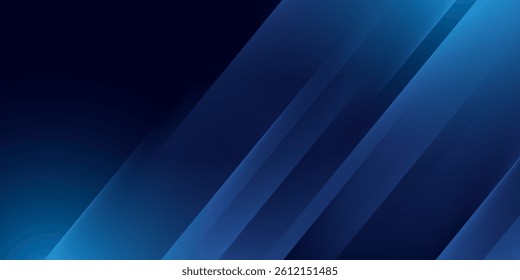 Dark blue modern business abstract background. Vector illustration design for presentation, banner, cover, web, flyer, card, poster, wallpaper, texture, slide, magazine, and powerpoint