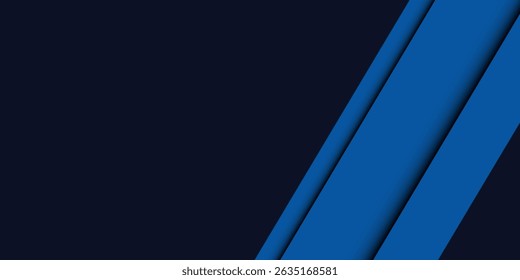Dark blue modern business abstract background. Vector illustration design for presentation, banner, cover, web, flyer, card, poster, wallpaper, texture, slide, magazine, and powerpoint