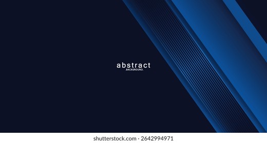 Dark blue modern business abstract background. Vector illustration design for presentation, banner, cover, web, flyer, card, poster, wallpaper, texture, slide, magazine, and powerpoint.vector eps10